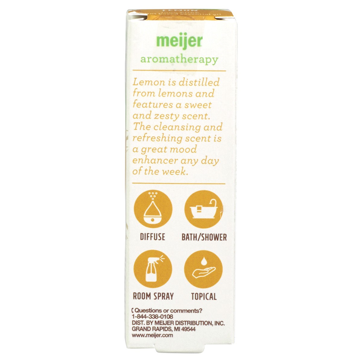 slide 4 of 4, MEIJER WELLNESS Meijer Aromatherapy Lemon Essential Oil, 15 ml