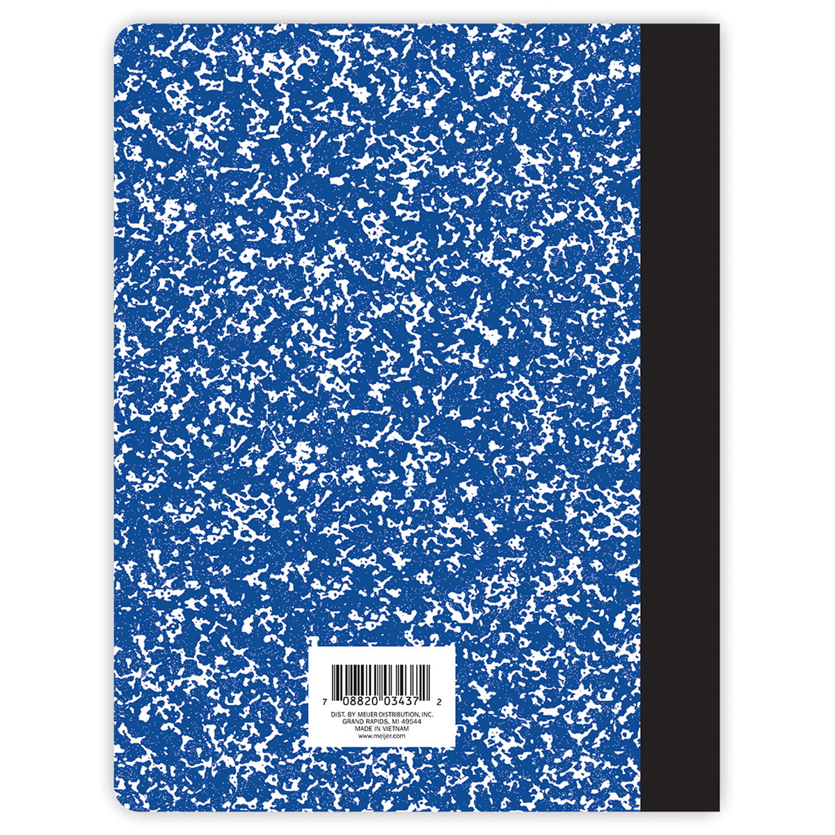 slide 3 of 6, Meijer Marble Colored Composition Book, 100 sheets