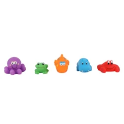 Meijer Bath Animal Squirters 5pcs