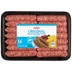 Fresh from Meijer Original Sausage Links, 12 oz