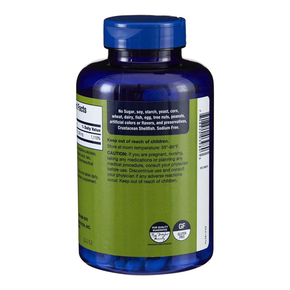 slide 2 of 3, MEIJER WELLNESS Meijer Vitamin C Tablets, 250 ct; 1000 mg