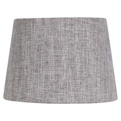 Room & Retreat Home white textured modified drum shade