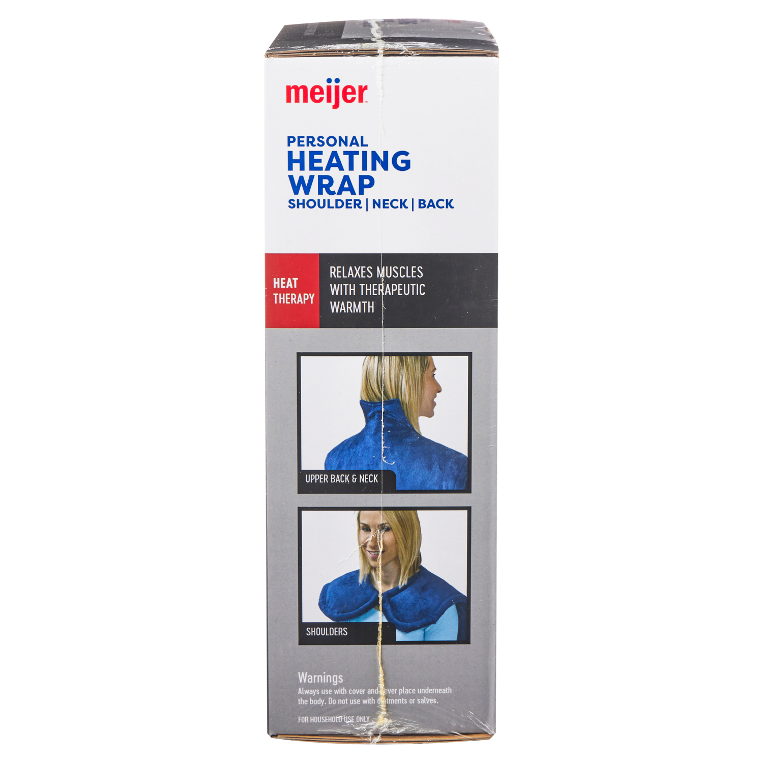 slide 3 of 5, Meijer Heating Pad Wrap, 1 ct