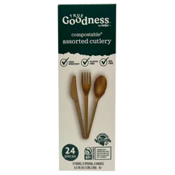 True Goodness Compostable Assorted Cutlery