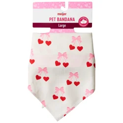 Meijer Mjr Vday Bandana Cherry Bows Size L