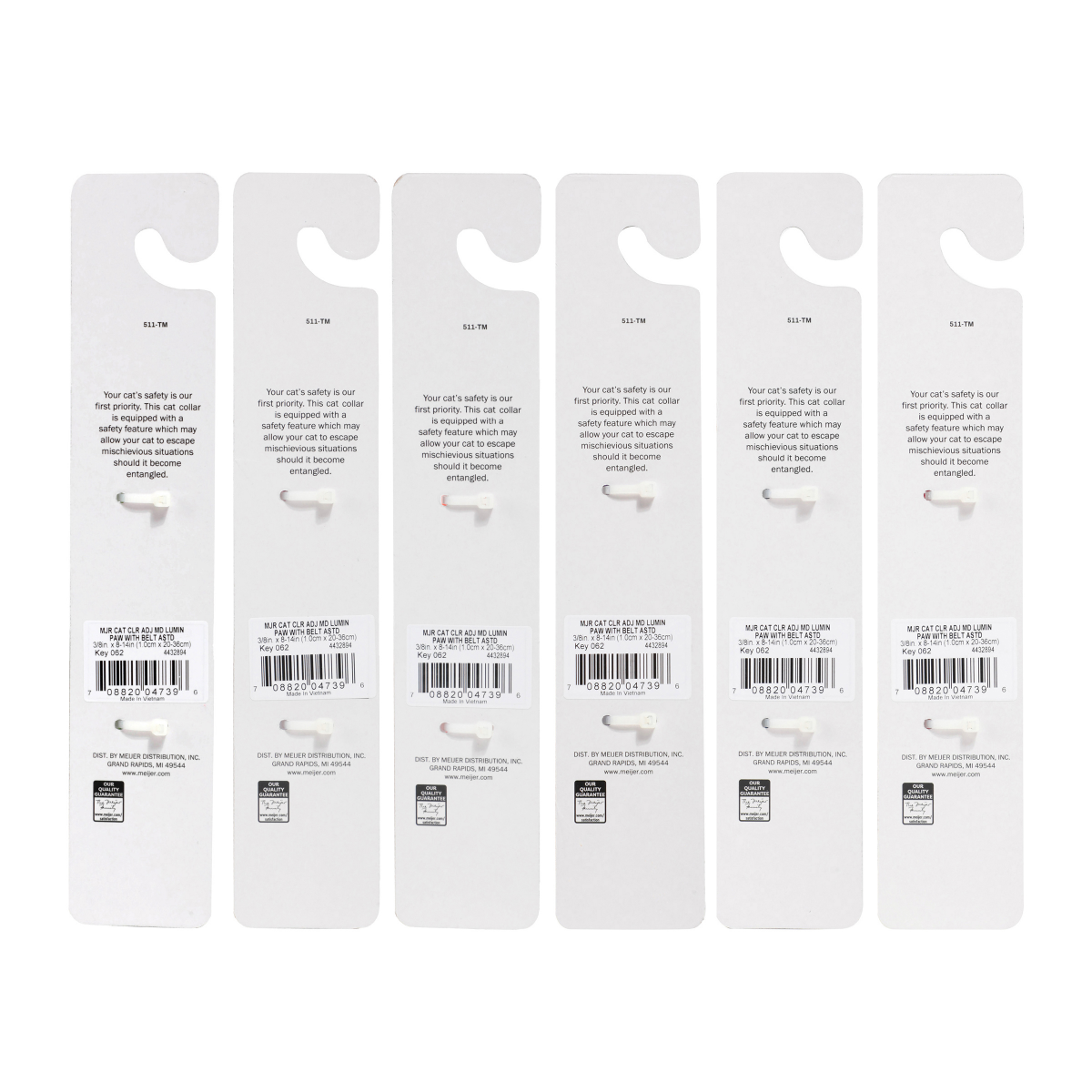 slide 2 of 2, Meijer KITTEN Collar, 1 ct
