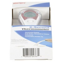 slide 5 of 9, Meijer 8-Second Digital Thermometer, 1 ct