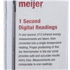 slide 5 of 9, Meijer Digital Ear Thermometer, 1 ct