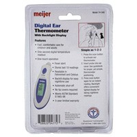 slide 4 of 9, Meijer Digital Ear Thermometer, 1 ct