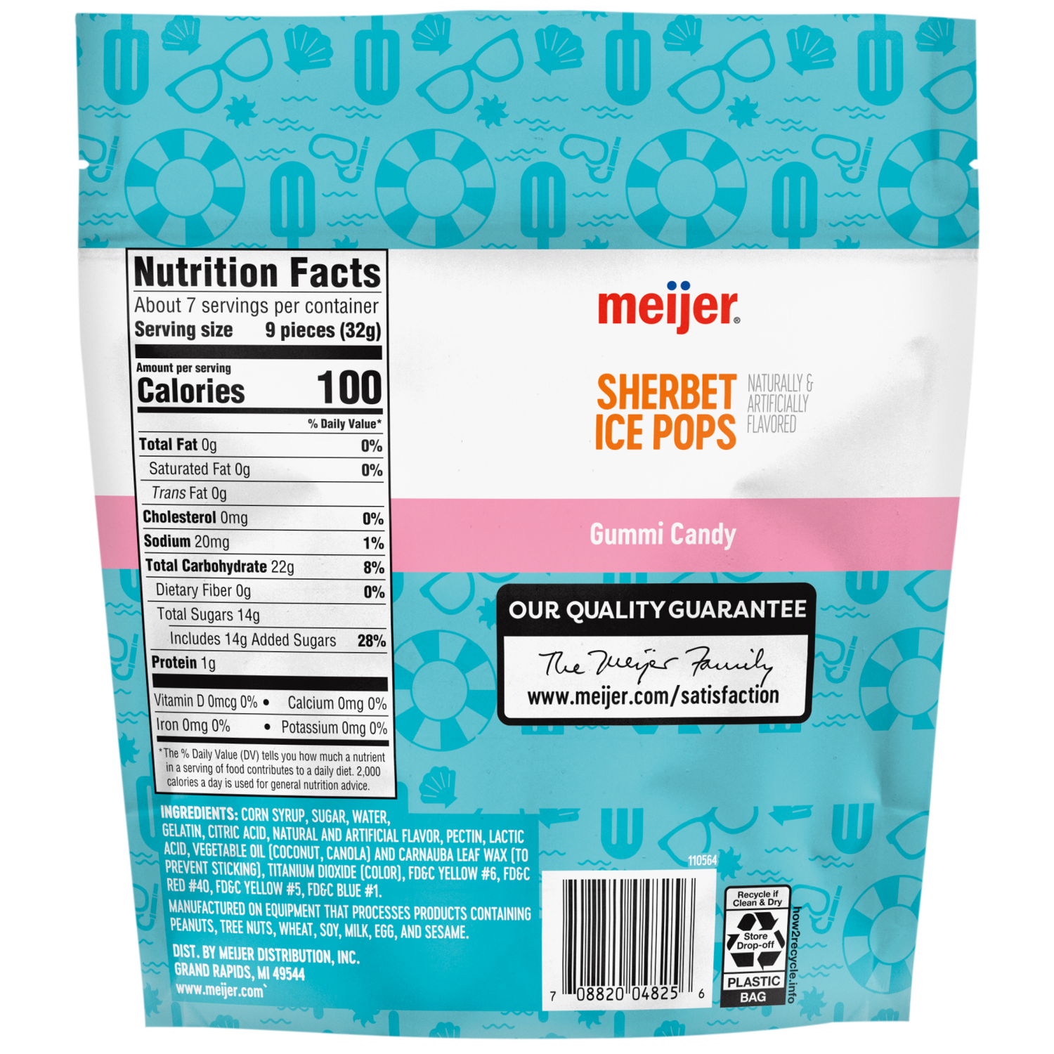 slide 2 of 2, Meijer Ice Cream Pops 8 oz, 8 oz