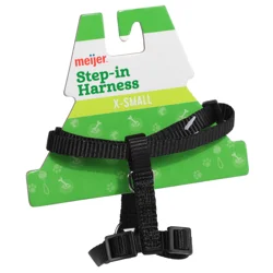 Meijer Dog Harness Black, Xs