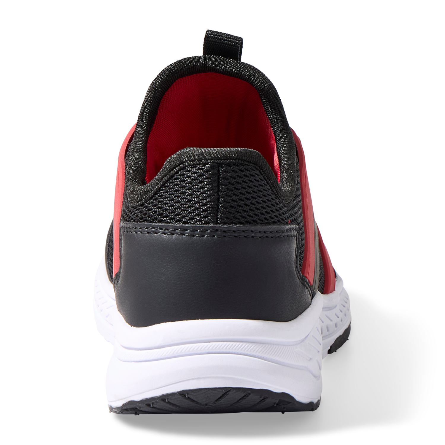 slide 2 of 6, Vively Boys' Star Athletic Shoes, Black/Red, Size 13, Size 13