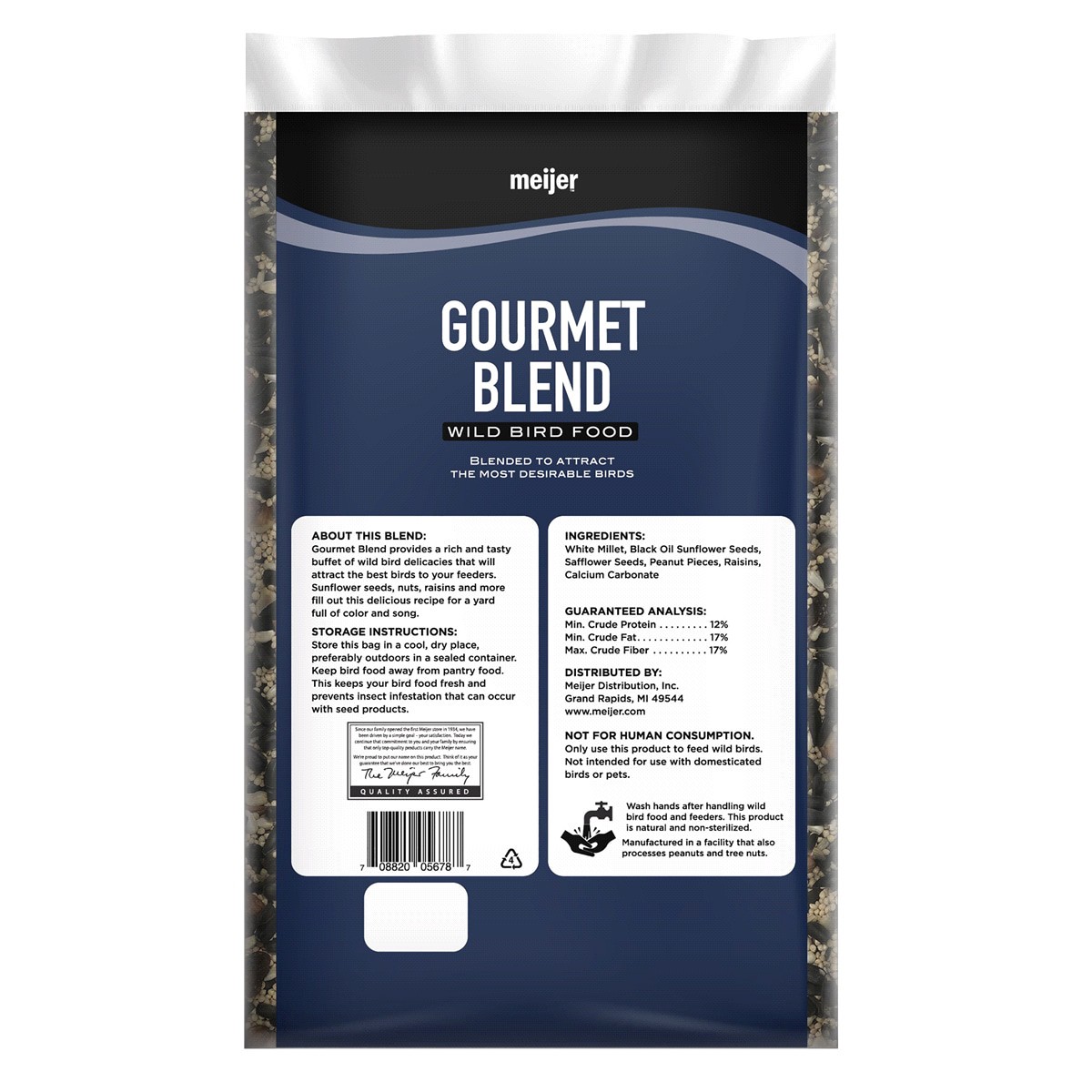 slide 2 of 2, Meijer Gourmet Blend Wild Bird Food, 10 lb