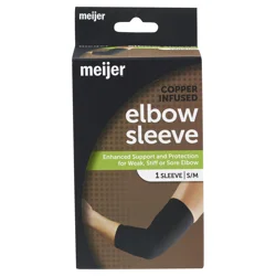 Meijer Copper Infused Elbow Sleeve, Small/Medium