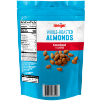 slide 4 of 5, Meijer Smoked Whole Almonds, 16 oz