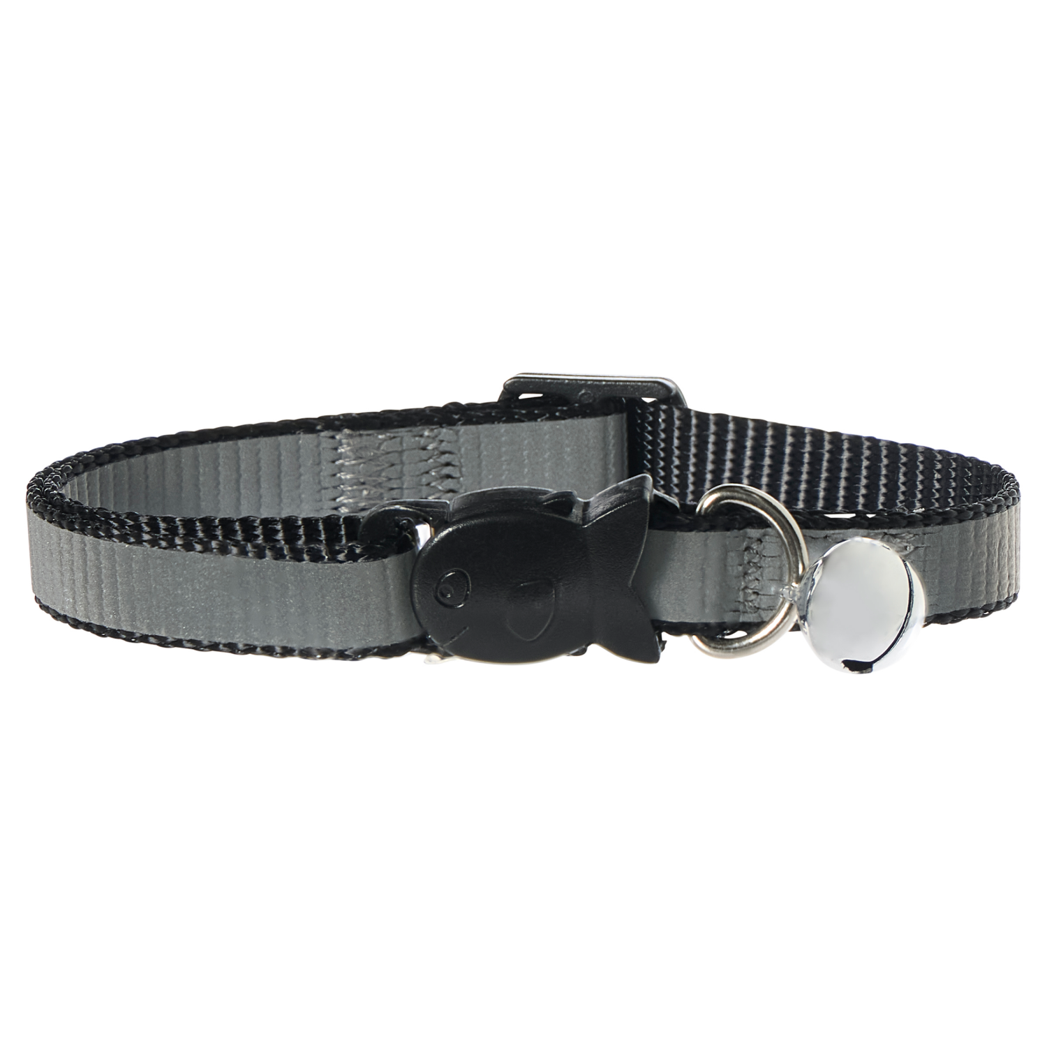 slide 4 of 4, Meijer Cat Reflective Collar Black, One Size