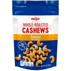 Meijer Salted Whole Roasted Cashews