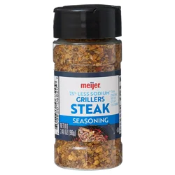 Meijer Grillers 25% Less Sodium Steak Seasoning