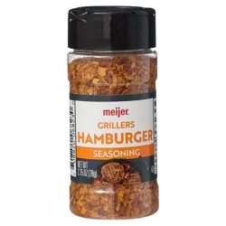 Meijer Grillers Hamburger Seasoning Hamburger