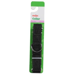 Meijer Dog Collar Martingale Black, Md