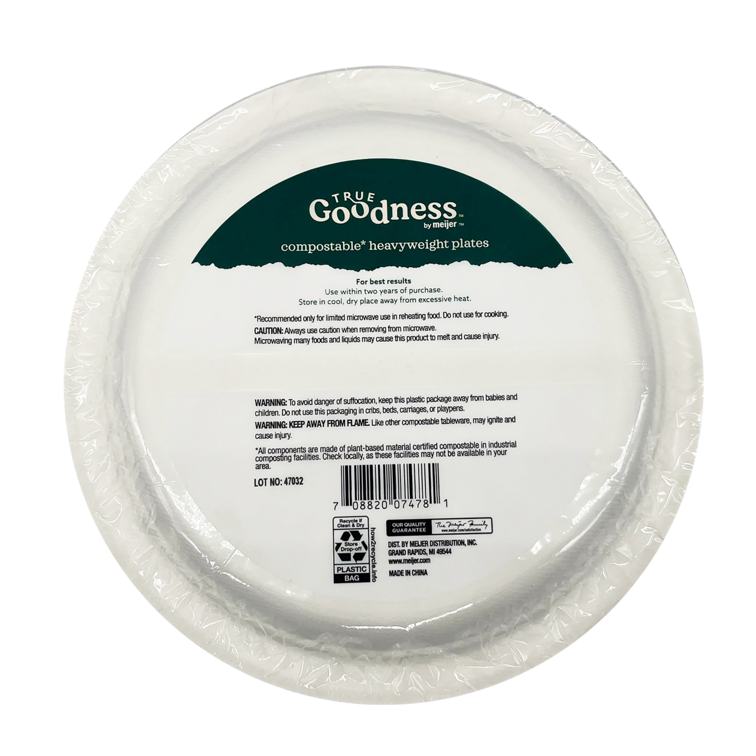 slide 2 of 2, True Goodness Comp Plates 9 inch, 20 ct, 20 ct