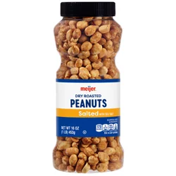 Meijer Salted Dry Roasted Peanuts