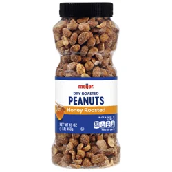 Meijer Honey Roasted Dry Roasted Peanuts