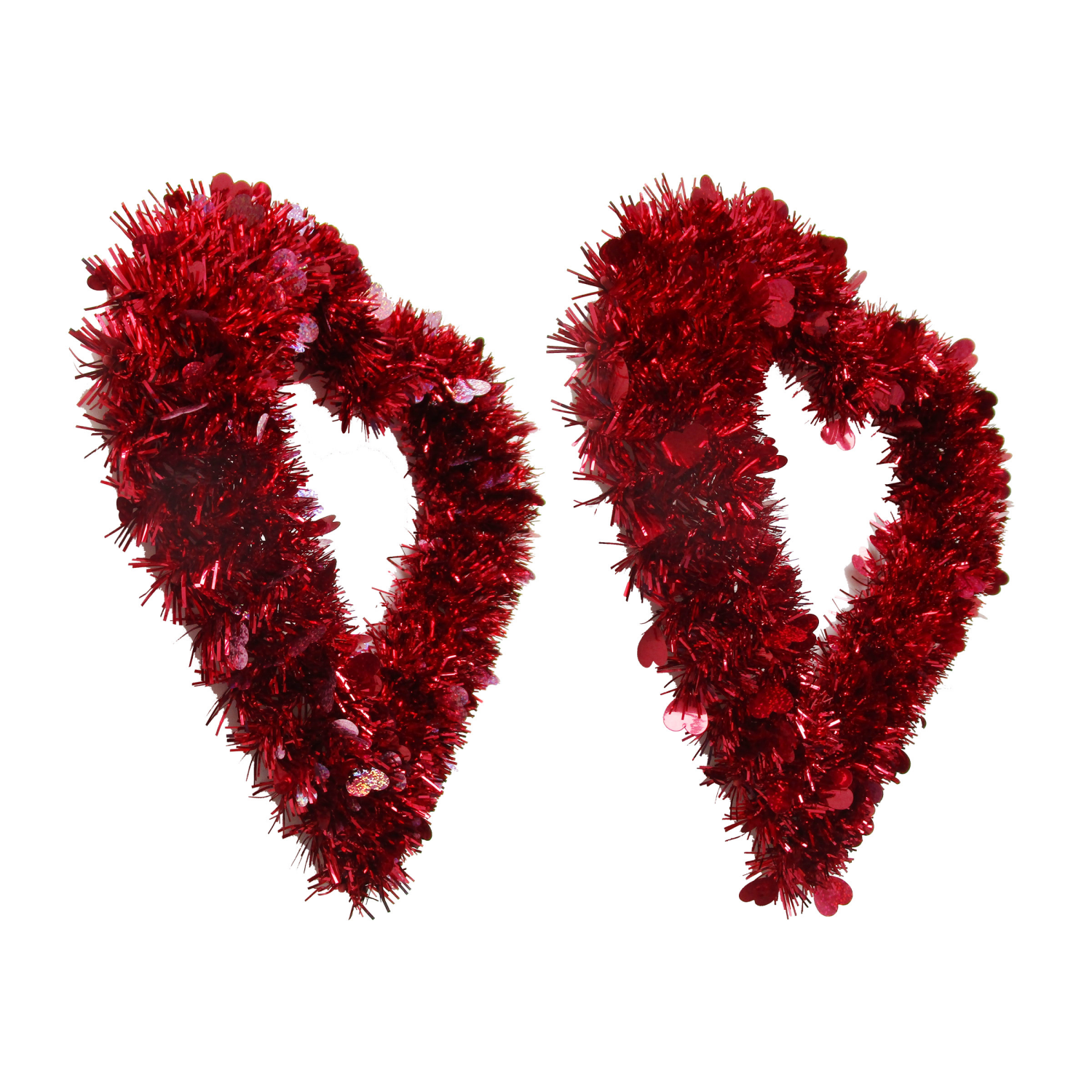 slide 3 of 4, Meijer Corporate Seasonal Meijer Red Heart Wreath w/Diecut Assorted, 16 in w