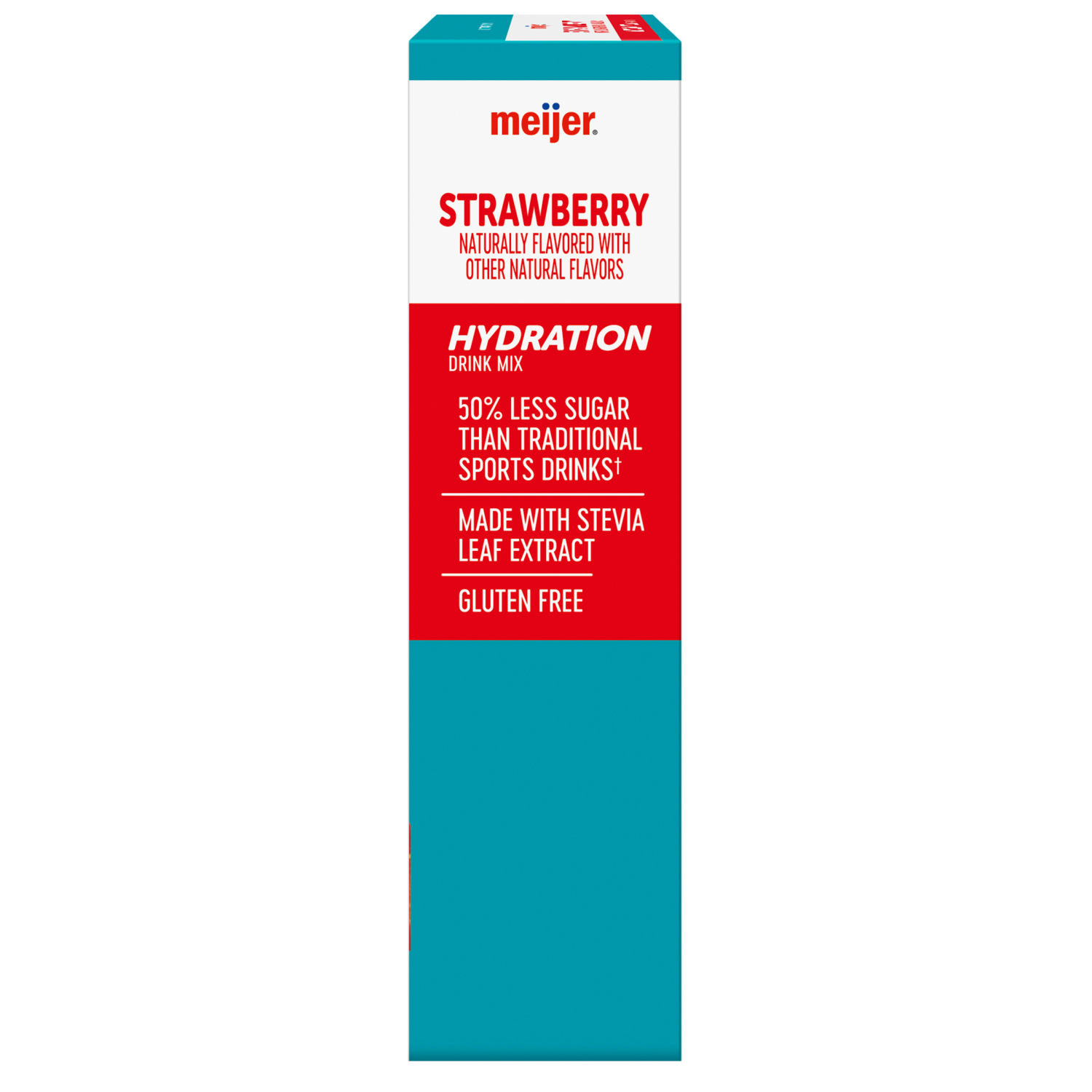slide 5 of 8, Meijer Strawberry Hydration Drink Mix- 6 ct, 6 ct