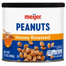 Meijer Honey Roasted Cocktail Peanuts, 12 oz