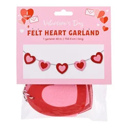 Meijer Corporate Seasonal MJR Valentine Felt Garland