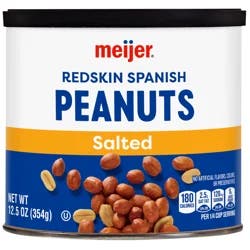 Meijer Roasted, Salted Spanish Peanuts