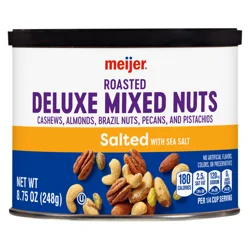 Meijer Deluxe Salted Mixed Nuts, 8.75 Oz