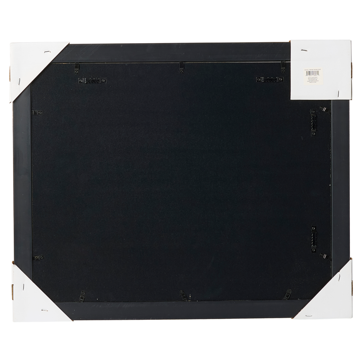 slide 2 of 3, ROOM & RETREAT Room and Retreat Wide Profile Brown Matted Gallery Wall Frame 16x20, 1 ct