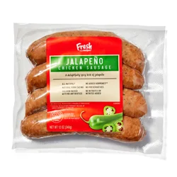 Fresh From Meijer Meijer Jalapeno Chicken Sausage