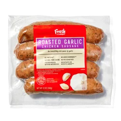 Fresh From Meijer Roasted Garlic Chicken Sausage