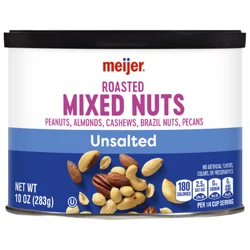 Meijer Unsalted Mixed Nuts