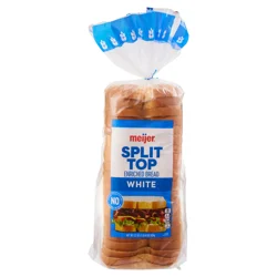 Meijer Split Top White Bread