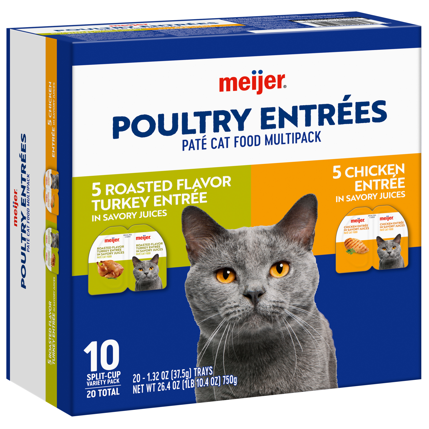 slide 4 of 5, Meijer Poultry Variety Pack Carton, 20 ct