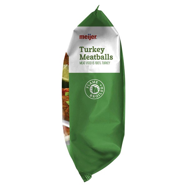 slide 12 of 13, Meijer Flame Broiled Turkey Meatballs, 32 oz