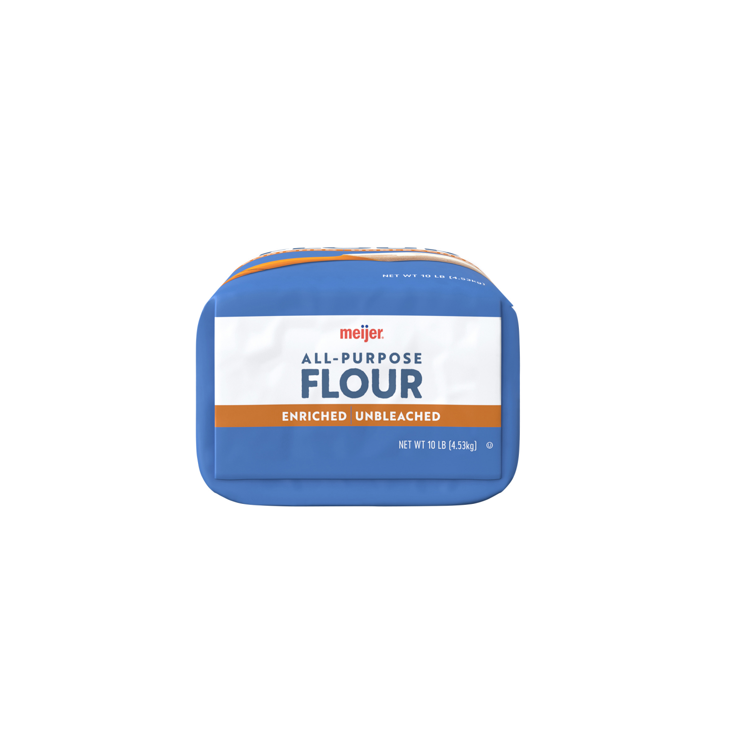 slide 3 of 5, Meijer Unbleached Flour 10 lb, 10 lb