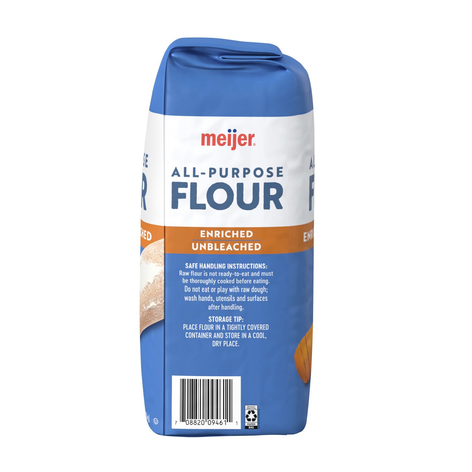slide 5 of 5, Meijer Unbleached Flour 10 lb, 10 lb