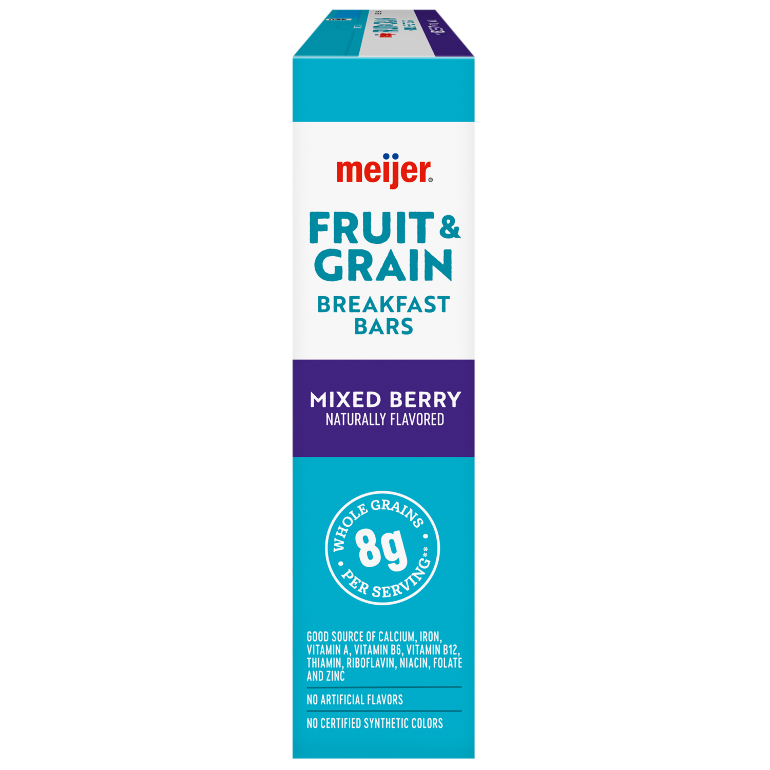 slide 4 of 8, Meijer Mixed Berry Fruit Grain Bar 8ct, 8 ct