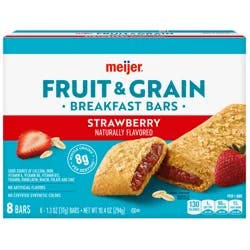 Meijer Fruit n Grain Bar Strawberry 8ct 1.3oz