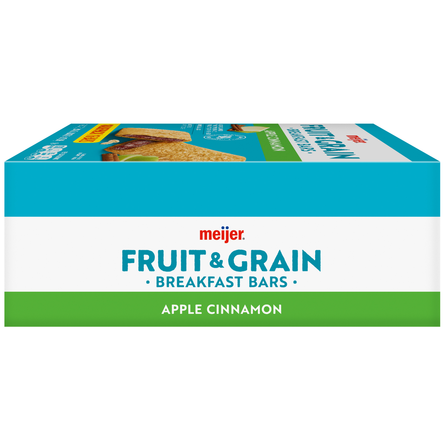 slide 8 of 8, Meijer Fruit and Grain Apple Cinnamon Bars, 16 ct, 16 ct