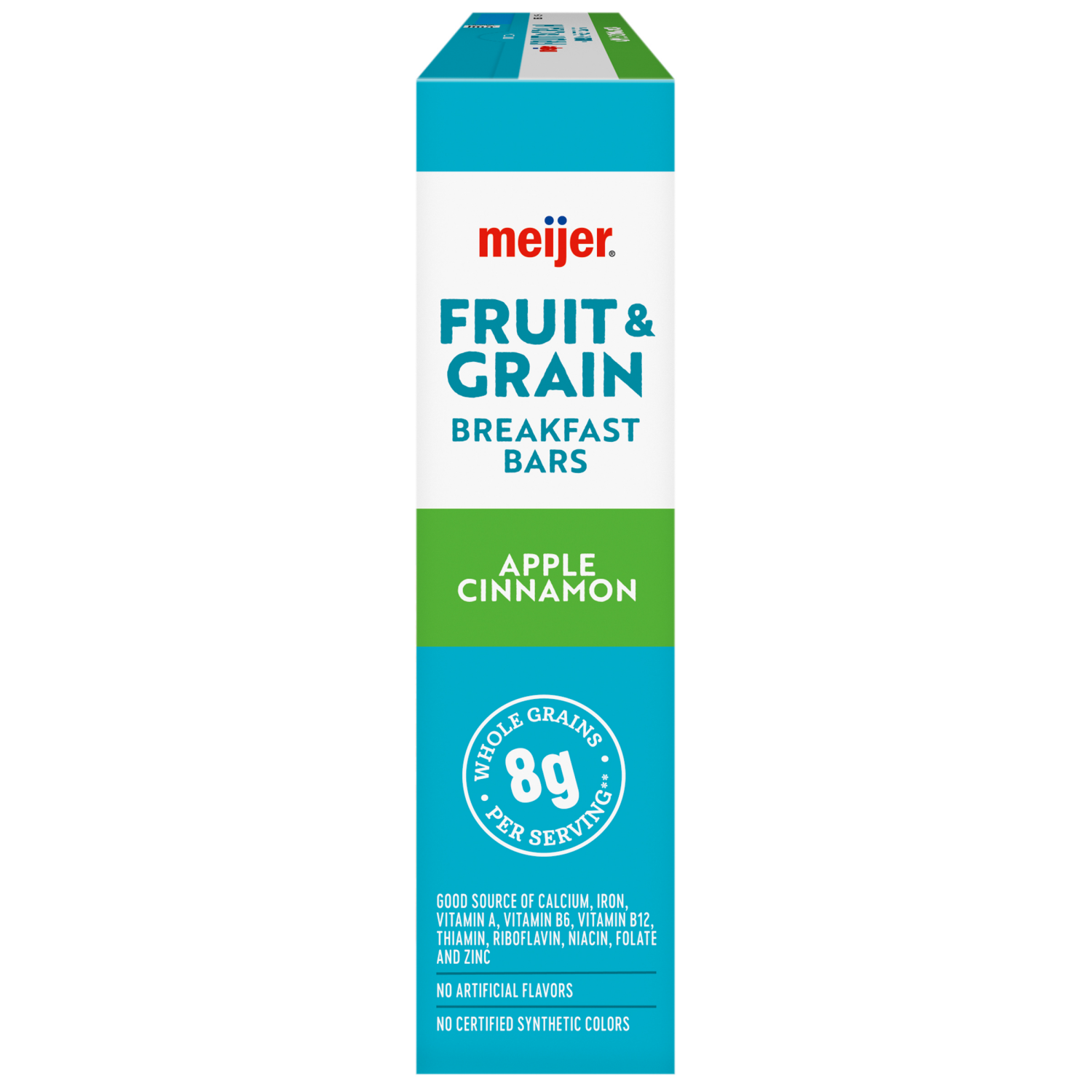 slide 4 of 8, Meijer Fruit And Grain Apple Cinnamon Breakfast Bars, 8 Ct, 8 ct