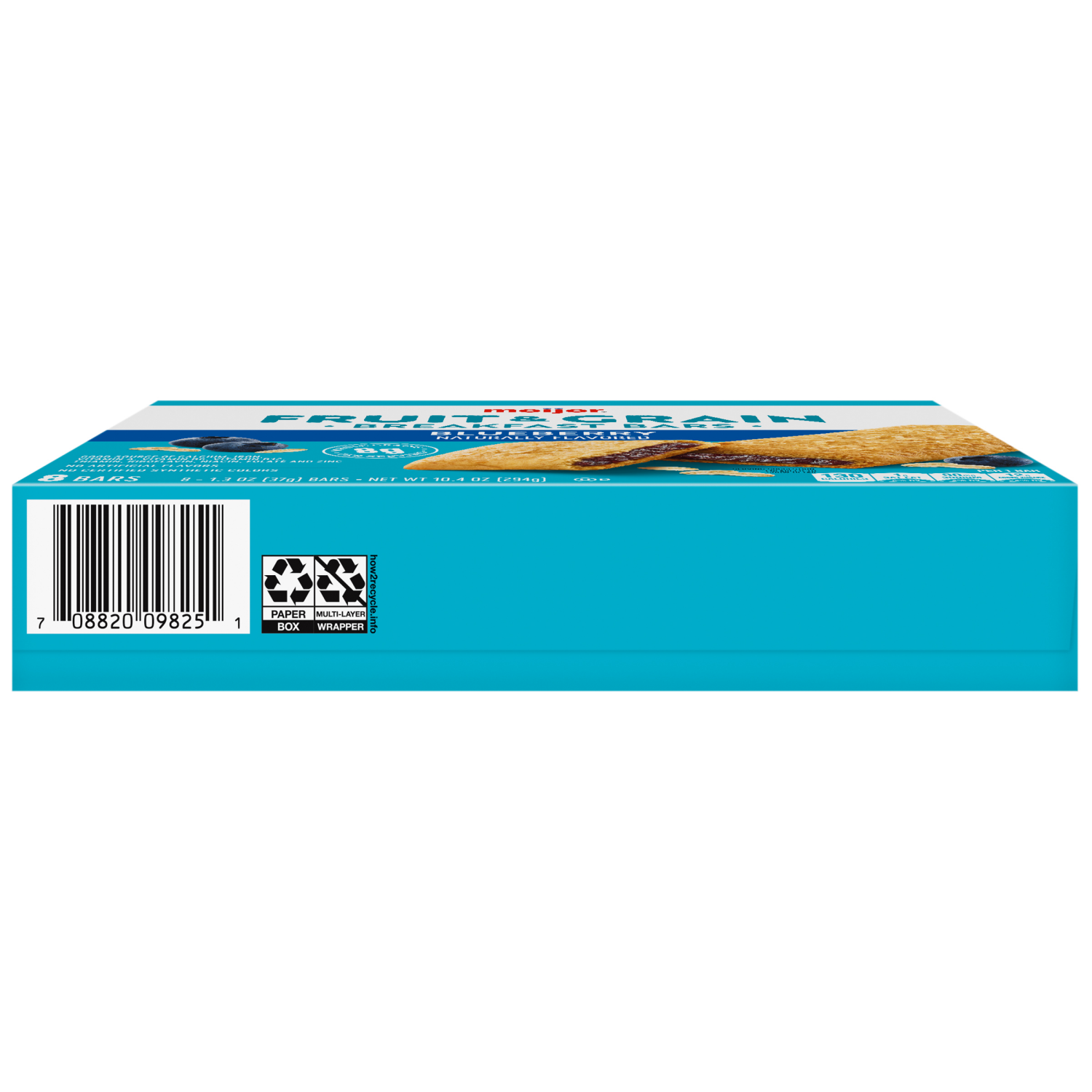 slide 3 of 8, Meijer Fruit & Grain Bar Blueberry 8ct. 1.3 oz, 8 ct, 1.3 oz
