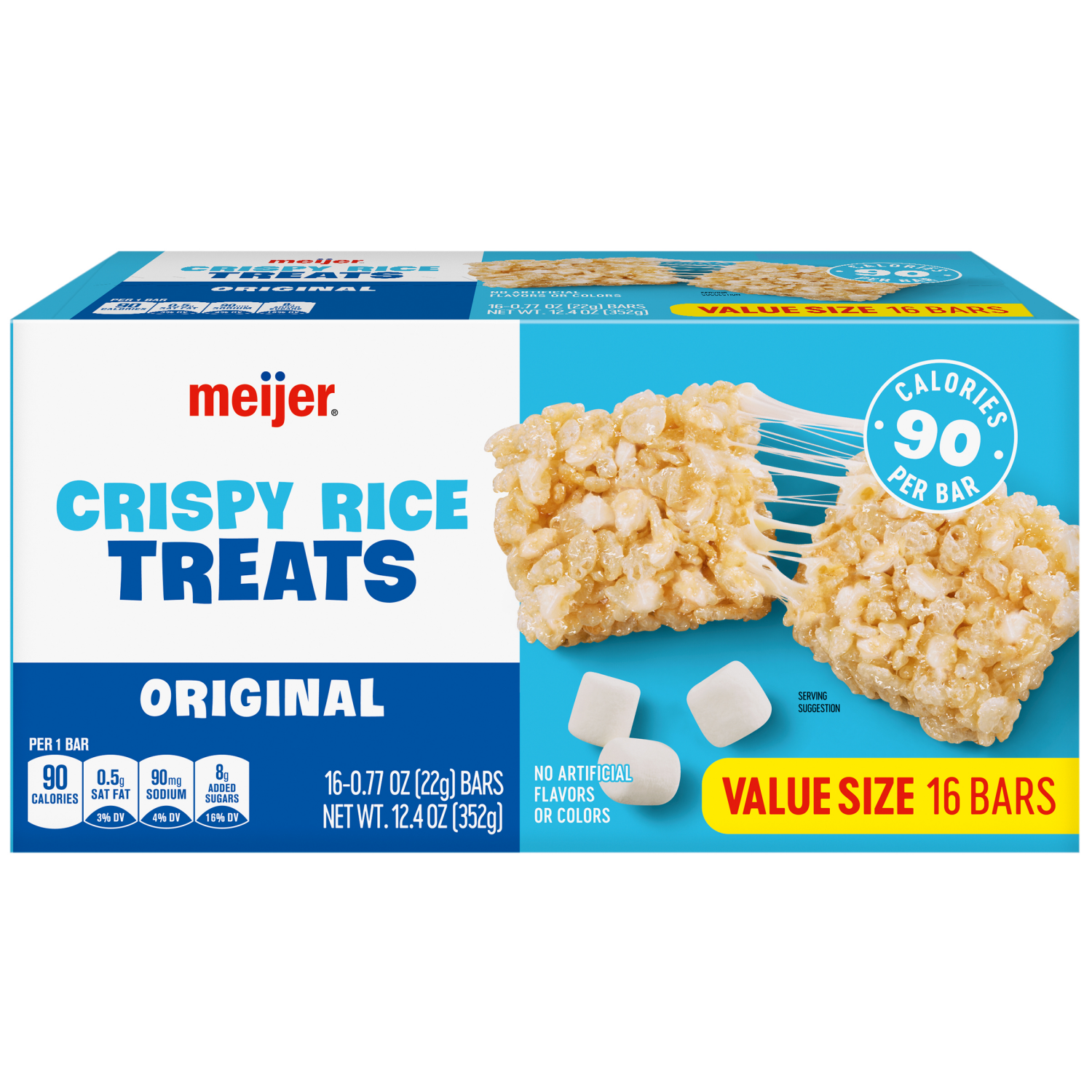 slide 2 of 8, Meijer Rice Crispy Treat 16ct, 16 ct