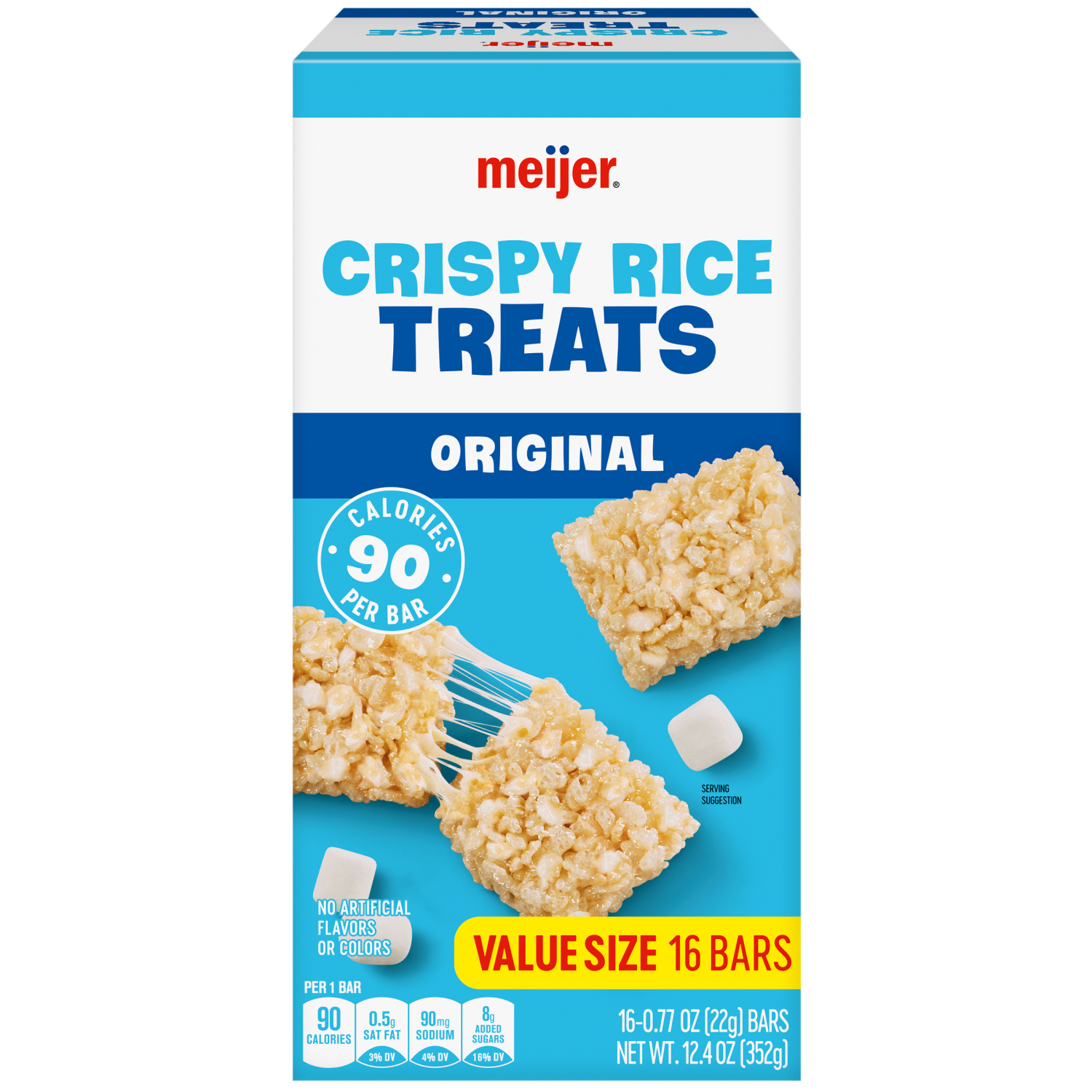 slide 1 of 8, Meijer Rice Crispy Treat 16ct, 16 ct