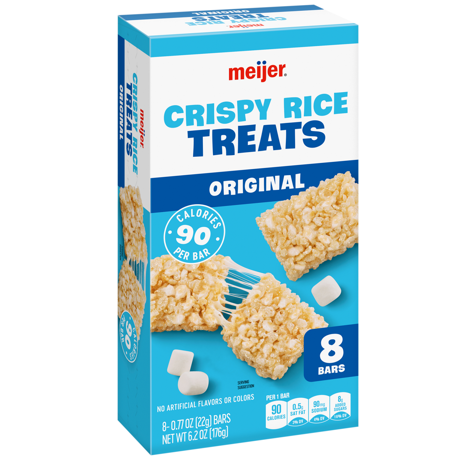 slide 6 of 8, Meijer Rice Crispy Treat 8ct, 8 ct